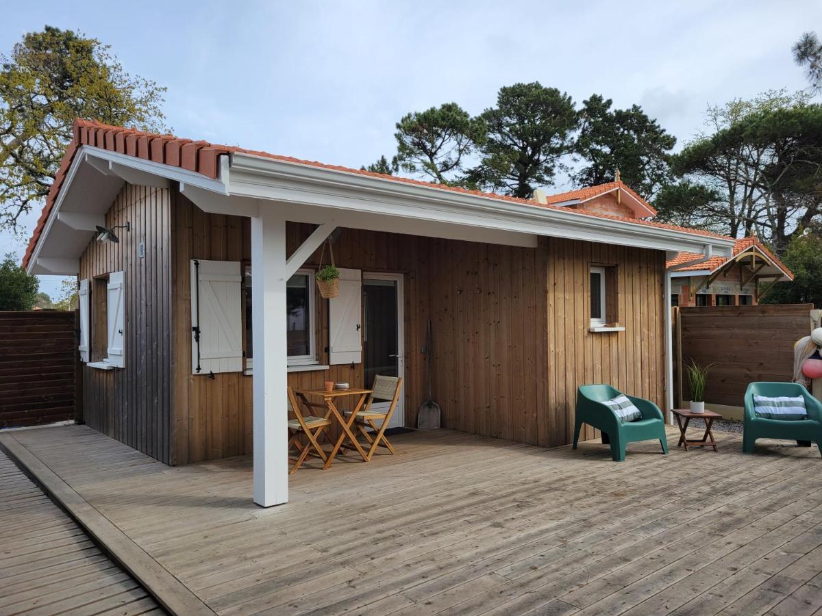 La Cabane De L'Estran Au Bord De Mer Lanton Exterior foto