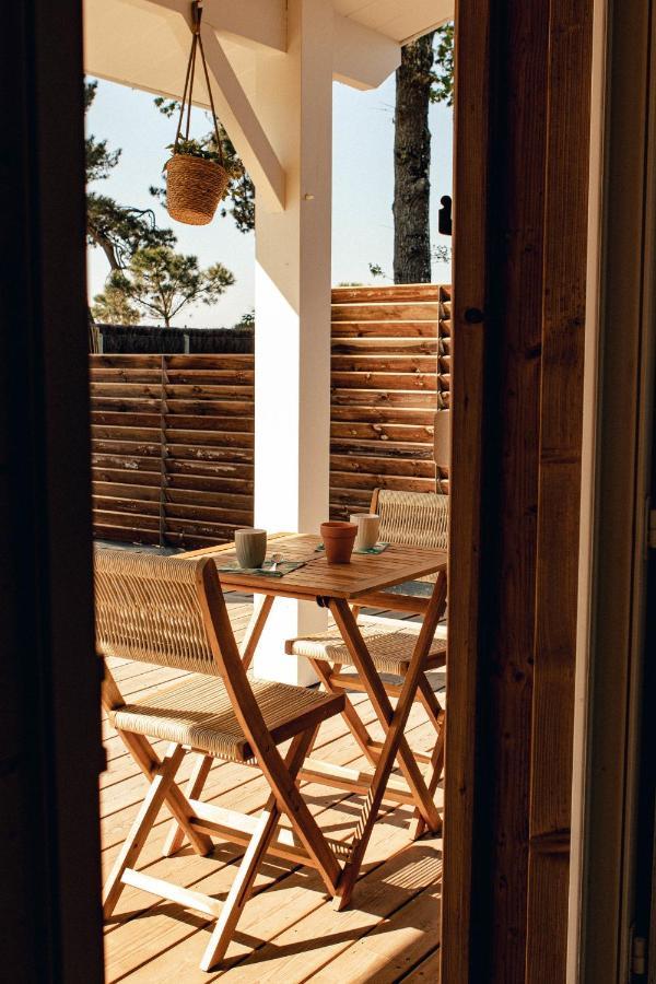 La Cabane De L'Estran Au Bord De Mer Lanton Exterior foto